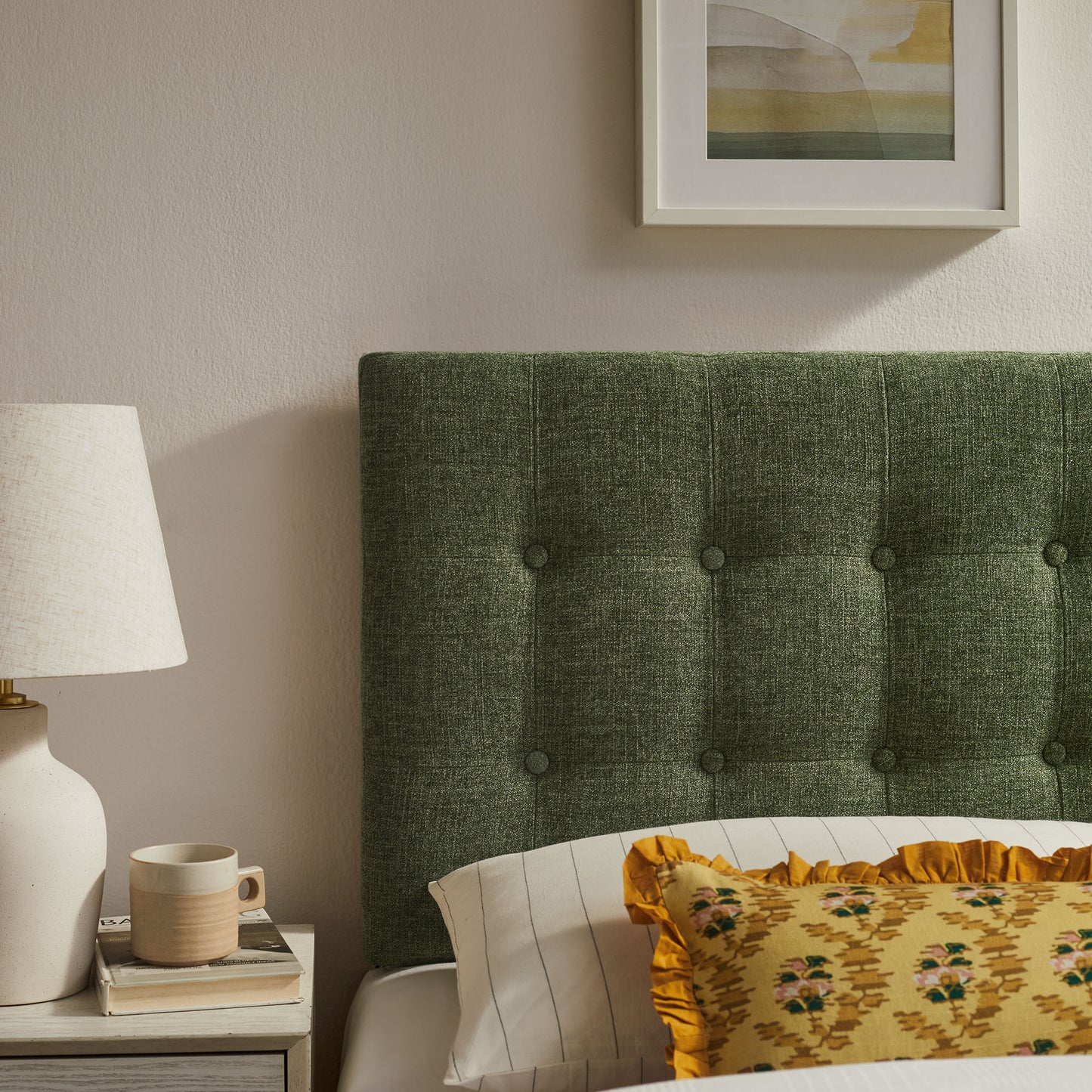 Emily Fabric Upholstered Twin Size Headboard by Modway