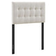 Emily Fabric Upholstered Twin Size Headboard by Modway - Emily Fabric Upholstered Twin Size Headboard by Modway