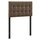 Emily Fabric Upholstered Twin Size Headboard by Modway - Emily Fabric Upholstered Twin Size Headboard by Modway