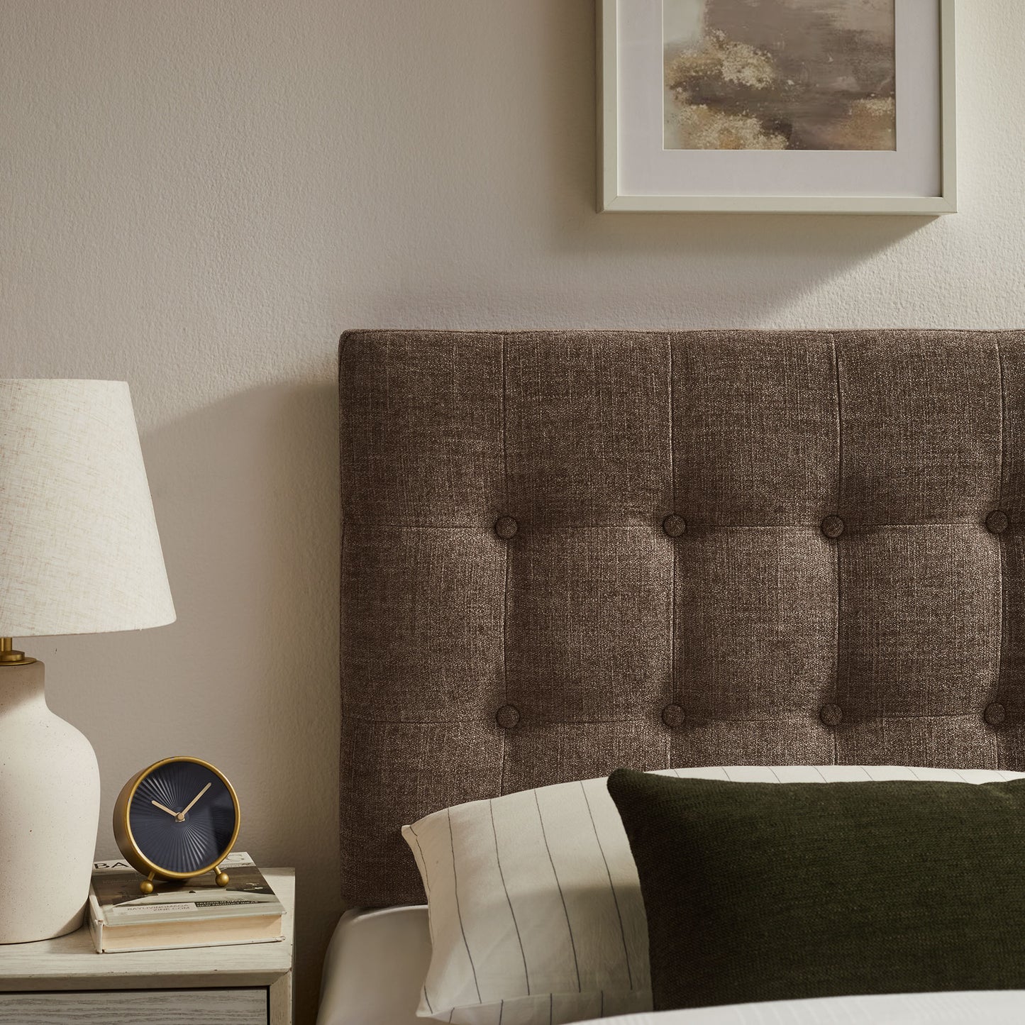 Emily Fabric Upholstered Twin Size Headboard by Modway