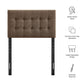 Emily Fabric Upholstered Twin Size Headboard by Modway
