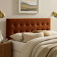 Emily Stain-Resistant Performance Velvet Full Size Headboard by Modway