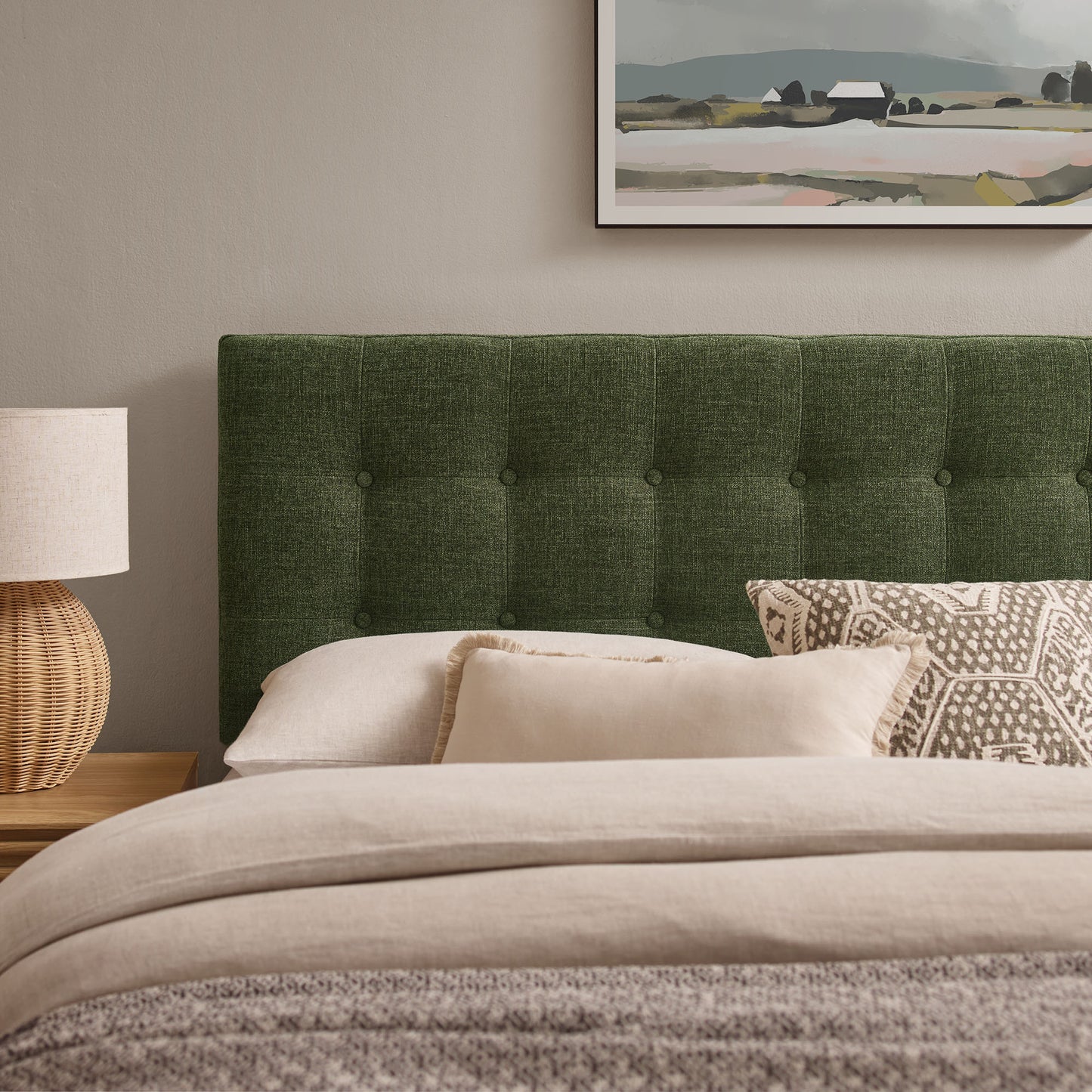 Emily Fabric Upholstered Full Size Headboard by Modway
