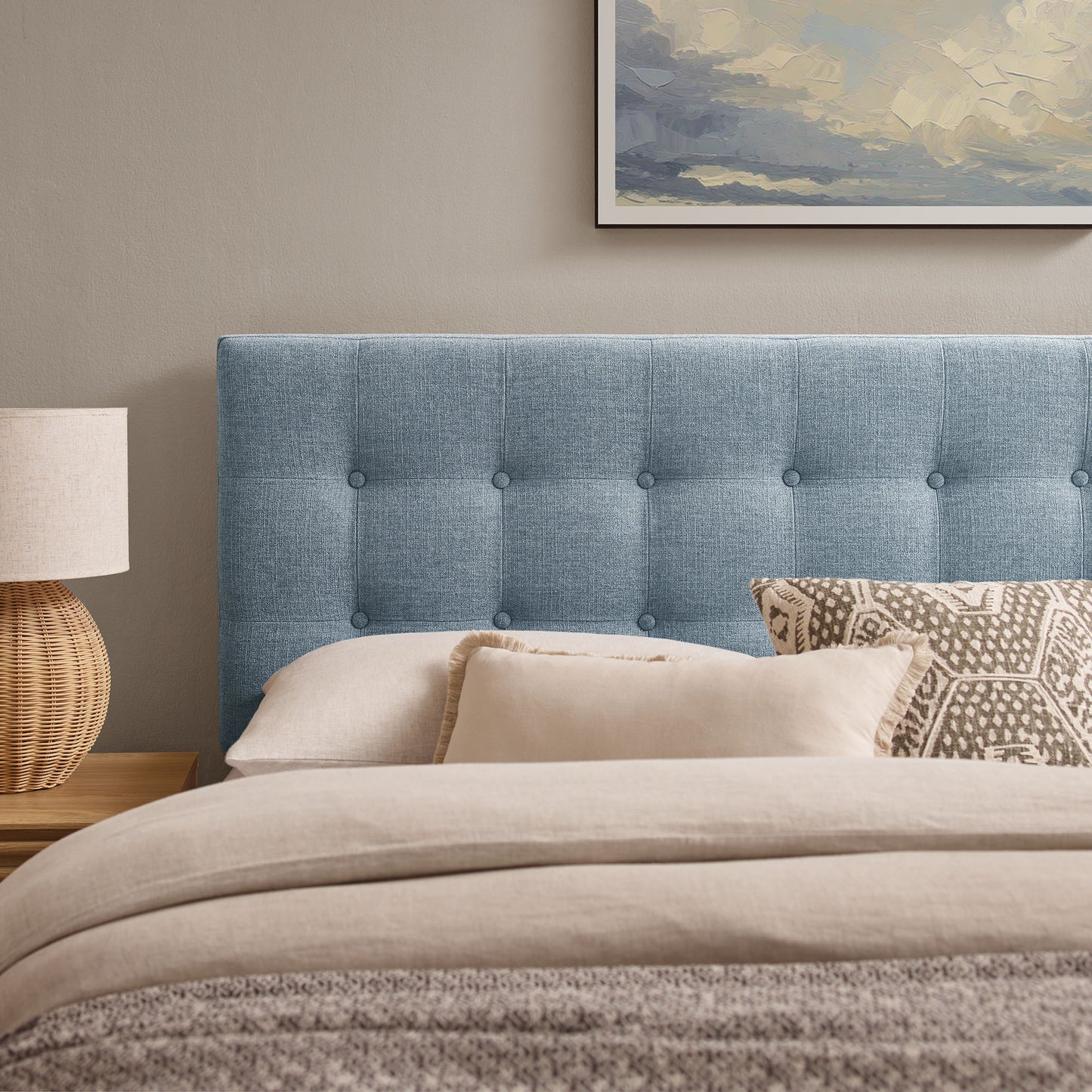 Emily Fabric Upholstered Full Size Headboard by Modway