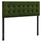 Emily Stain-Resistant Performance Velvet Queen Size Headboard by Modway