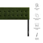 Emily Stain-Resistant Performance Velvet Queen Size Headboard by Modway