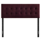 Emily Stain-Resistant Performance Velvet Queen Size Headboard by Modway