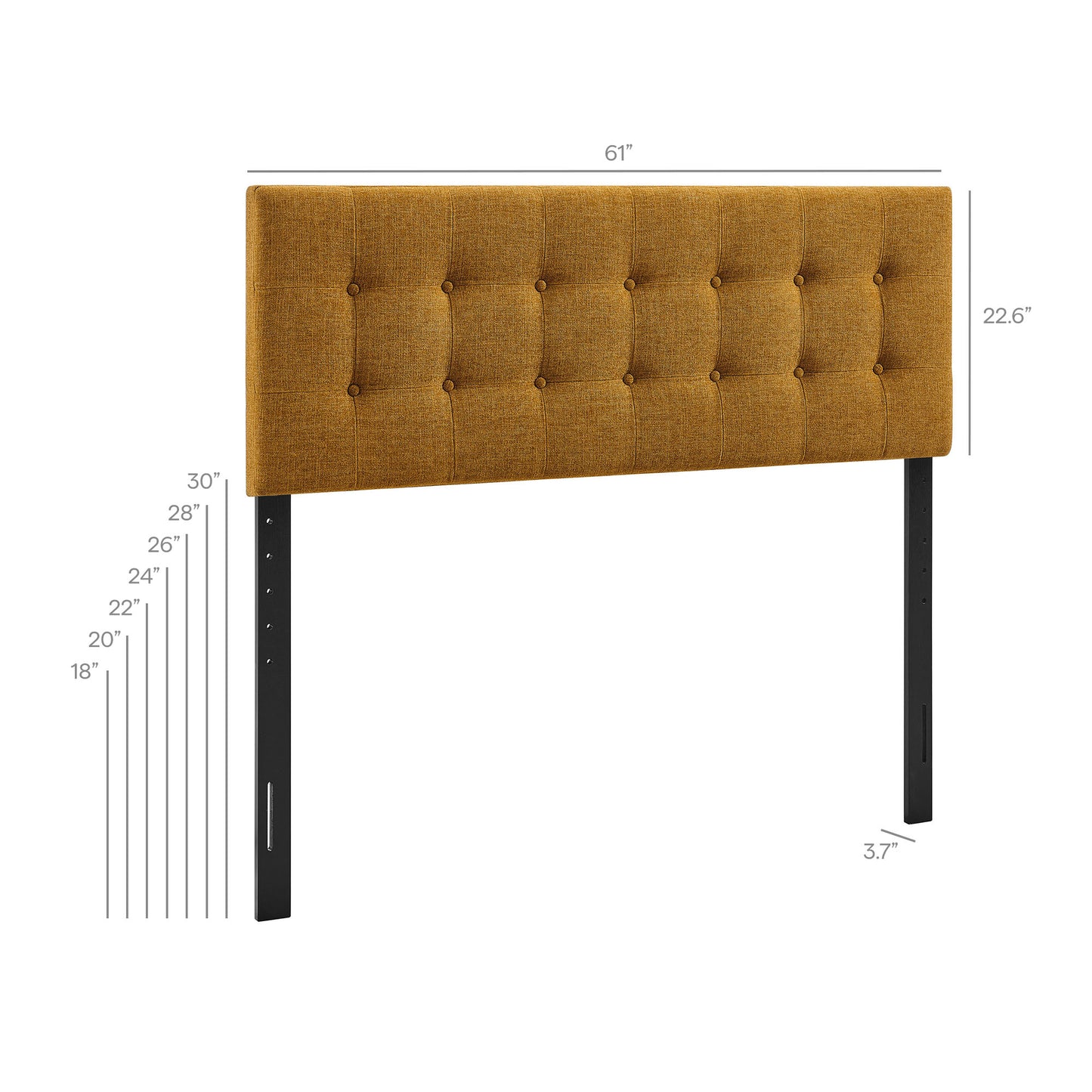 Emily Fabric Upholstered Queen Size Headboard by Modway