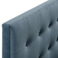 Emily Stain-Resistant Performance Velvet King Size Headboard by Modway