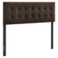 Emily Stain-Resistant Performance Velvet King Size Headboard by Modway