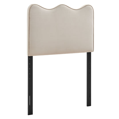 Athena Stain-Resistant Performance Velvet Twin Size Headboard by Modway