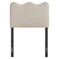 Athena Stain-Resistant Performance Velvet Twin Size Headboard by Modway