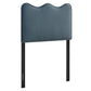 Athena Stain-Resistant Performance Velvet Twin Size Headboard by Modway