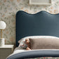 Athena Stain-Resistant Performance Velvet Twin Size Headboard by Modway