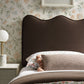 Athena Stain-Resistant Performance Velvet Twin Size Headboard by Modway