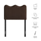 Athena Stain-Resistant Performance Velvet Twin Size Headboard by Modway