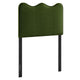 Athena Stain-Resistant Performance Velvet Twin Size Headboard by Modway