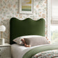 Athena Stain-Resistant Performance Velvet Twin Size Headboard by Modway