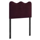 Athena Stain-Resistant Performance Velvet Twin Size Headboard by Modway