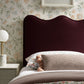 Athena Stain-Resistant Performance Velvet Twin Size Headboard by Modway