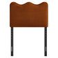 Athena Stain-Resistant Performance Velvet Twin Size Headboard by Modway