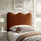 Athena Stain-Resistant Performance Velvet Twin Size Headboard by Modway