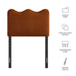 Athena Stain-Resistant Performance Velvet Twin Size Headboard by Modway
