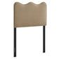 Athena Stain-Resistant Performance Velvet Twin Size Headboard by Modway