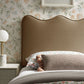 Athena Stain-Resistant Performance Velvet Twin Size Headboard by Modway