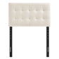 Lily Stain-Resistant Performance Velvet Twin Size Headboard by Modway