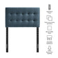 Lily Stain-Resistant Performance Velvet Twin Size Headboard by Modway
