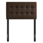 Lily Stain-Resistant Performance Velvet Twin Size Headboard by Modway