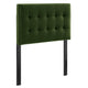 Lily Stain-Resistant Performance Velvet Twin Size Headboard by Modway
