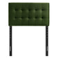 Lily Stain-Resistant Performance Velvet Twin Size Headboard by Modway