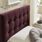 Lily Stain-Resistant Performance Velvet Twin Size Headboard by Modway