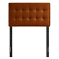 Lily Stain-Resistant Performance Velvet Twin Size Headboard by Modway