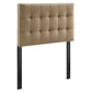 Lily Stain-Resistant Performance Velvet Twin Size Headboard by Modway