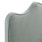 Athena Striped Fabric Upholstered Twin Size Headboard by Modway