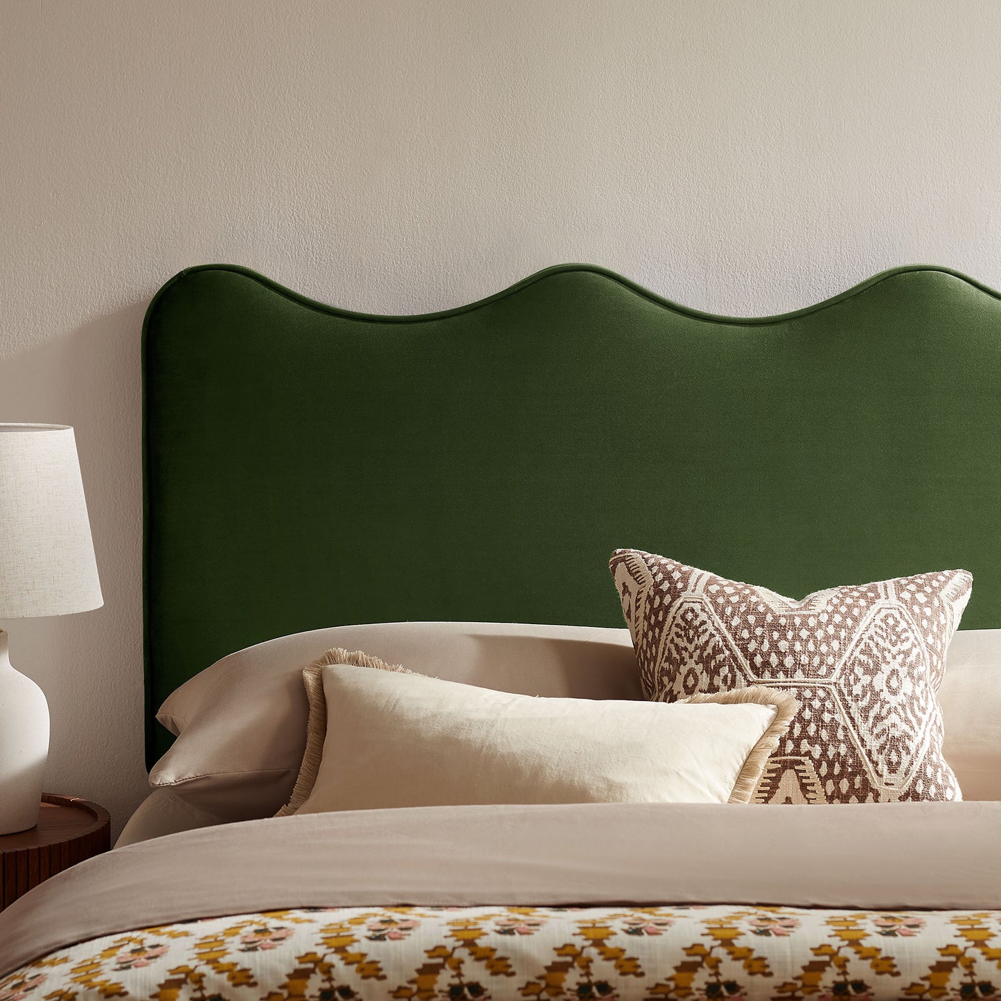 Athena Stain-Resistant Performance Velvet Full Size Headboard by Modway