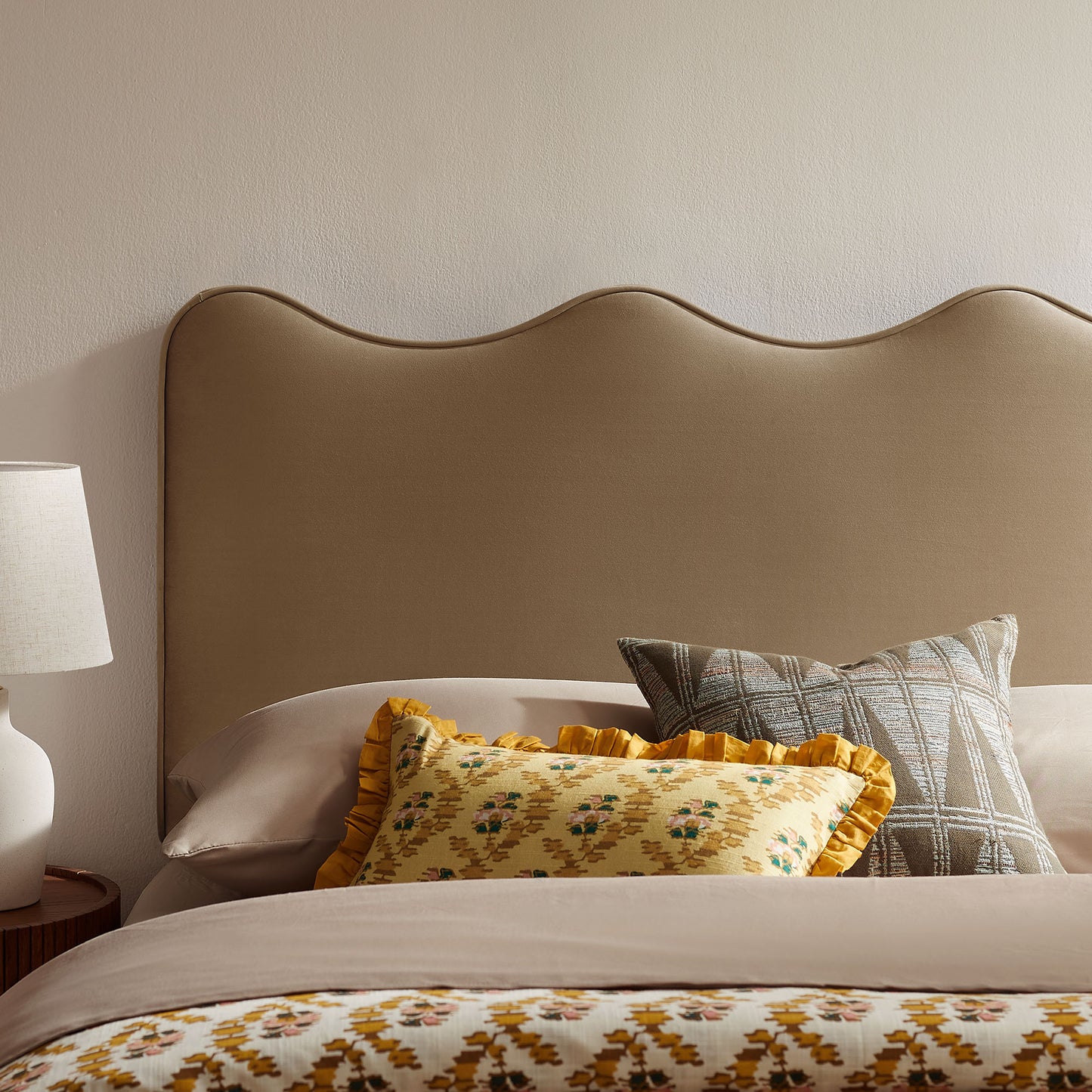 Athena Stain-Resistant Performance Velvet Full Size Headboard by Modway