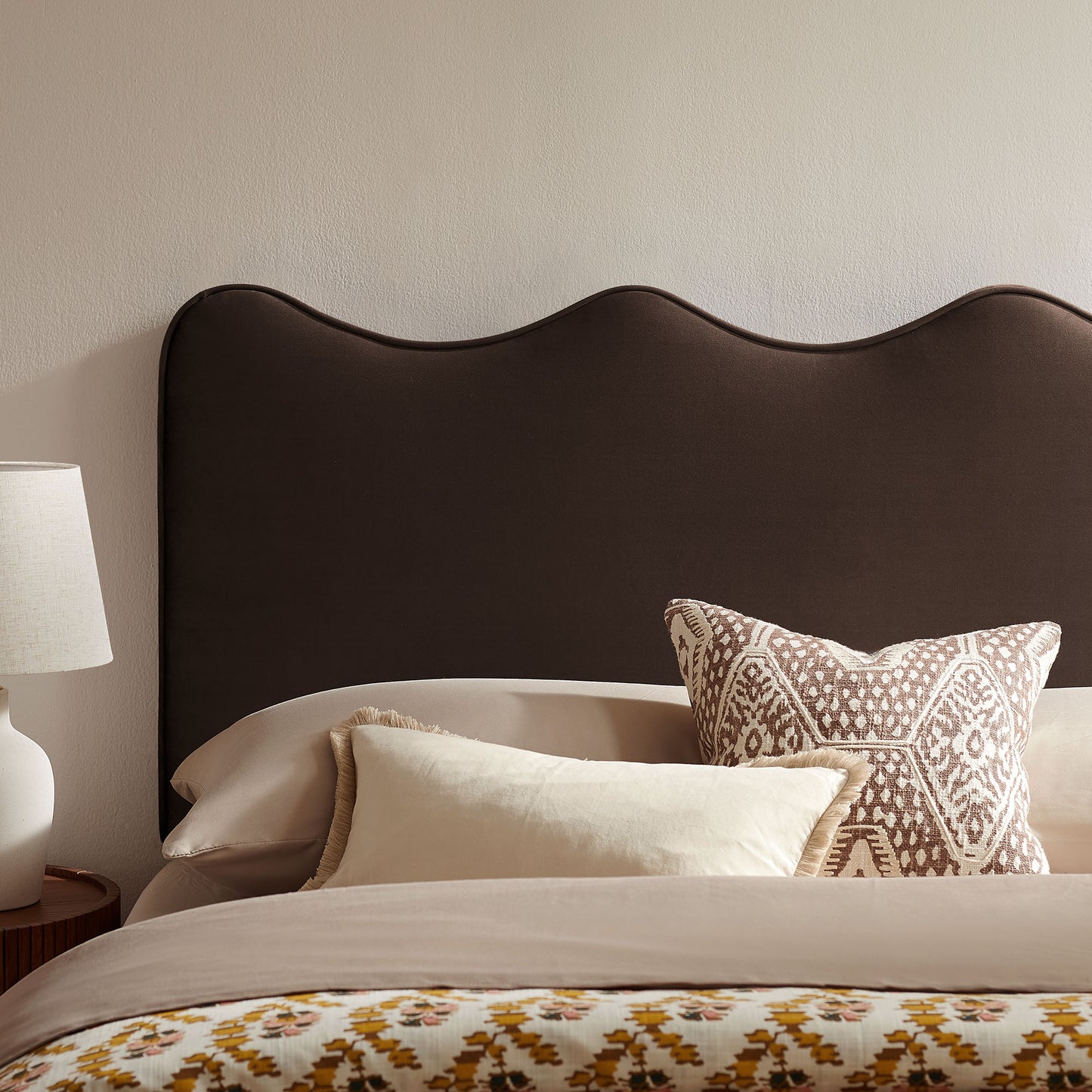 Athena Stain-Resistant Performance Velvet Queen Size Headboard by Modway