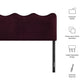 Athena Stain-Resistant Performance Velvet Queen Size Headboard by Modway