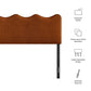Athena Stain-Resistant Performance Velvet Queen Size Headboard by Modway