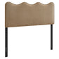 Athena Stain-Resistant Performance Velvet Queen Size Headboard by Modway