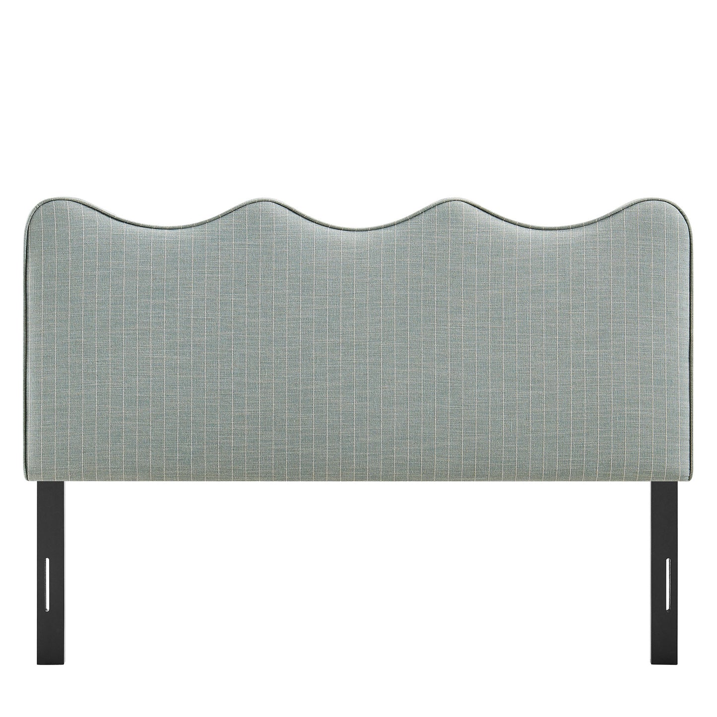 Athena Striped Fabric Upholstered Queen Size Headboard by Modway
