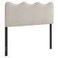 Athena Stain-Resistant Performance Velvet King Size Headboard by Modway