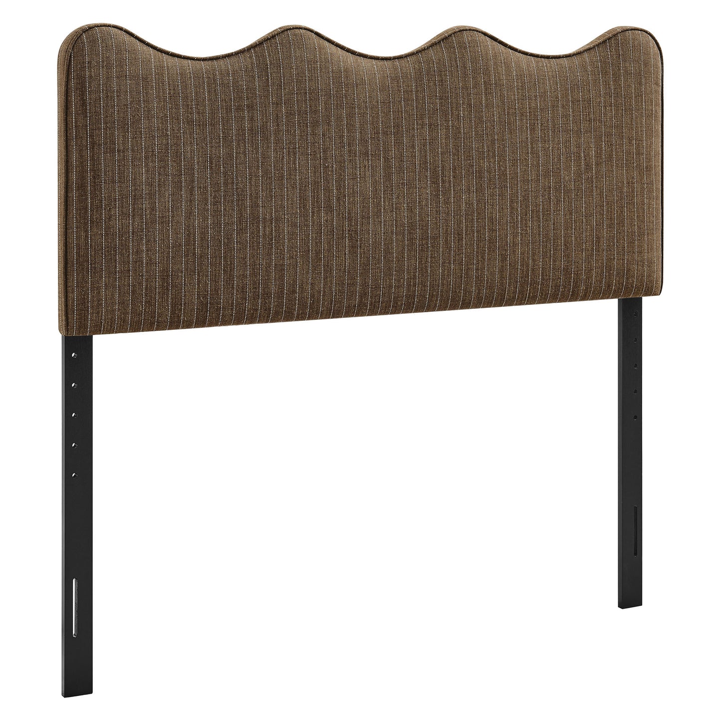 Athena Striped Fabric Upholstered King Size Headboard by Modway