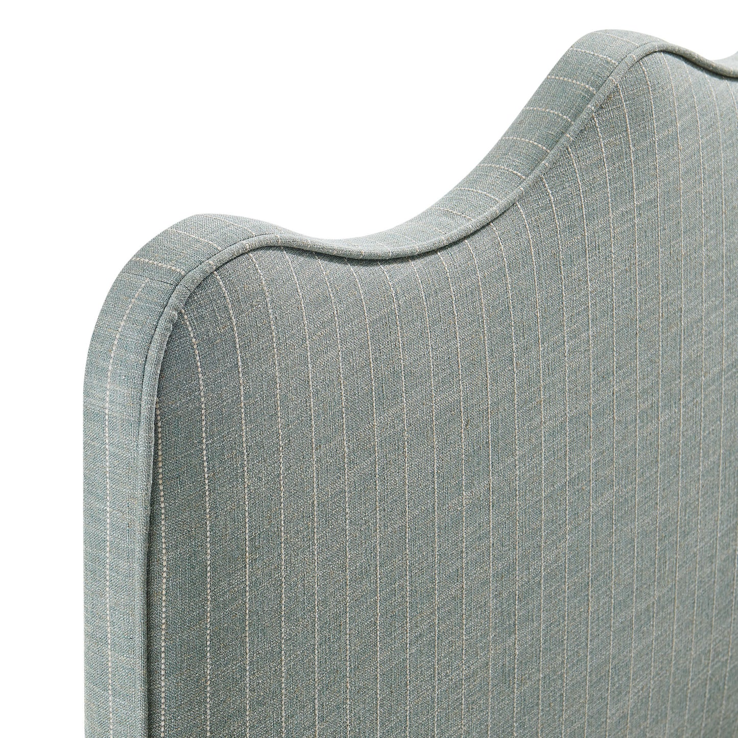 Athena Striped Fabric Upholstered King Size Headboard by Modway