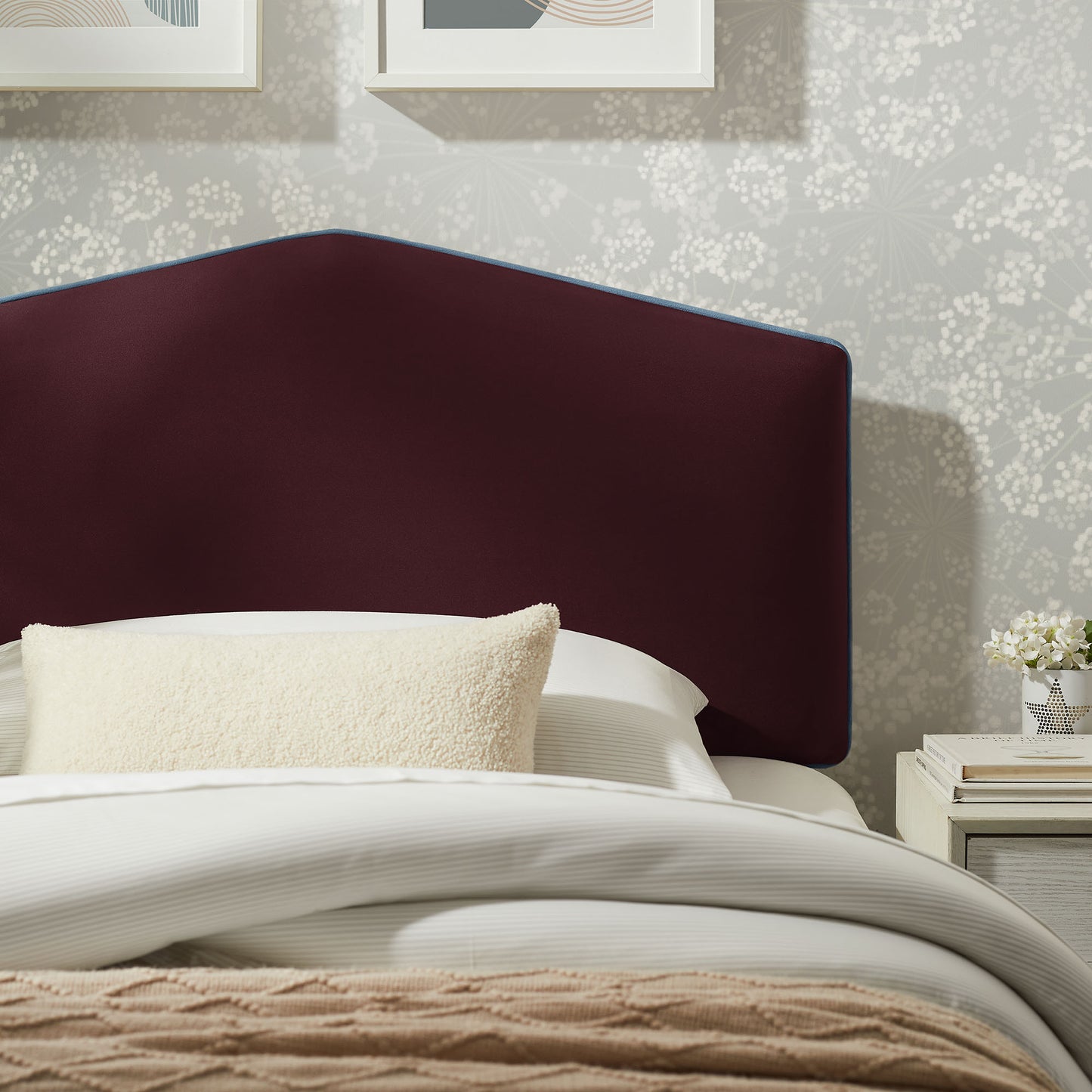 Cosette Performance Velvet Twin Size Headboard by Modway