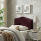 Cosette Performance Velvet Twin Size Headboard by Modway